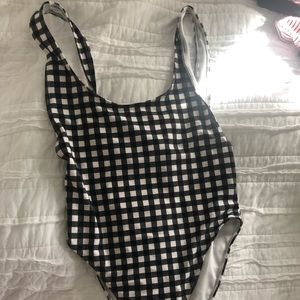 forever 21 gingham one piece